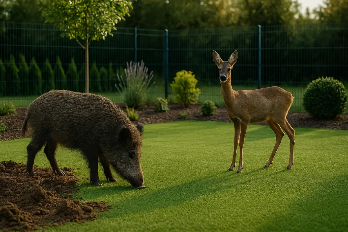 Ochrona ogrodu przed dzikami i sarnami – skuteczne strategie